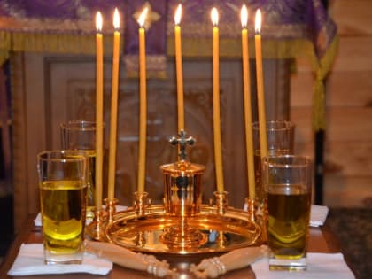 Соборование в Успенский пост