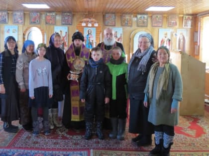 Архипастырский визит в Карагинский район