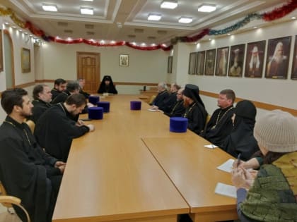 Состоялось заседание Епархиального совета