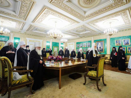 Архиепископ Феодор принял участие в заседании Священного Синода Русской Православной Церкви