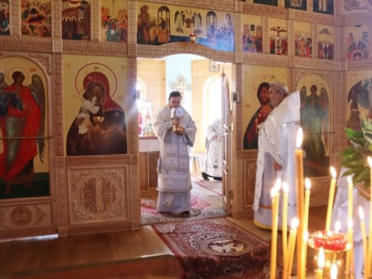 Праздник Преображения Господня в епархиальном женском монастыре