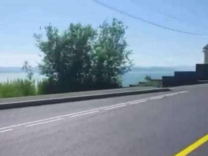 Подрядчик отремонтировал участок дороги в Сероглазке