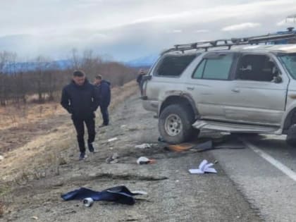 На Камчатке в опрокинувшейся Toyota Surf погиб 38-летний водитель