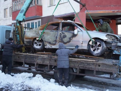 С улиц Петропавловска-Камчатского начали убирать автохлам