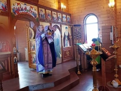 Великопостные богослужения в с. Ивашка Карагинского района