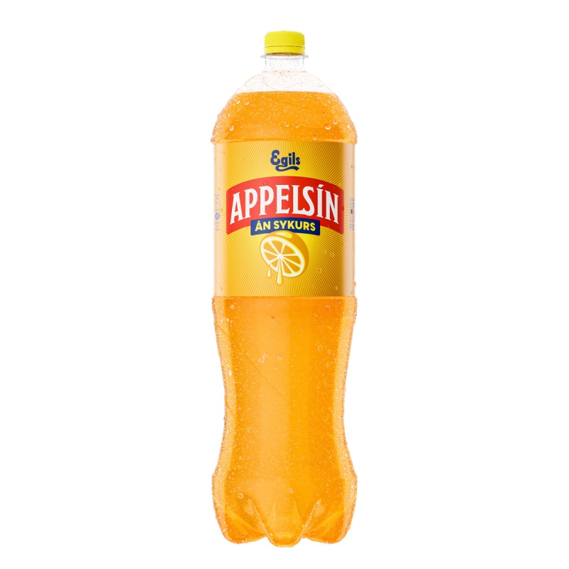 Appelsín án sykurs 2L