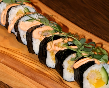 Tempura risarækju rúlla