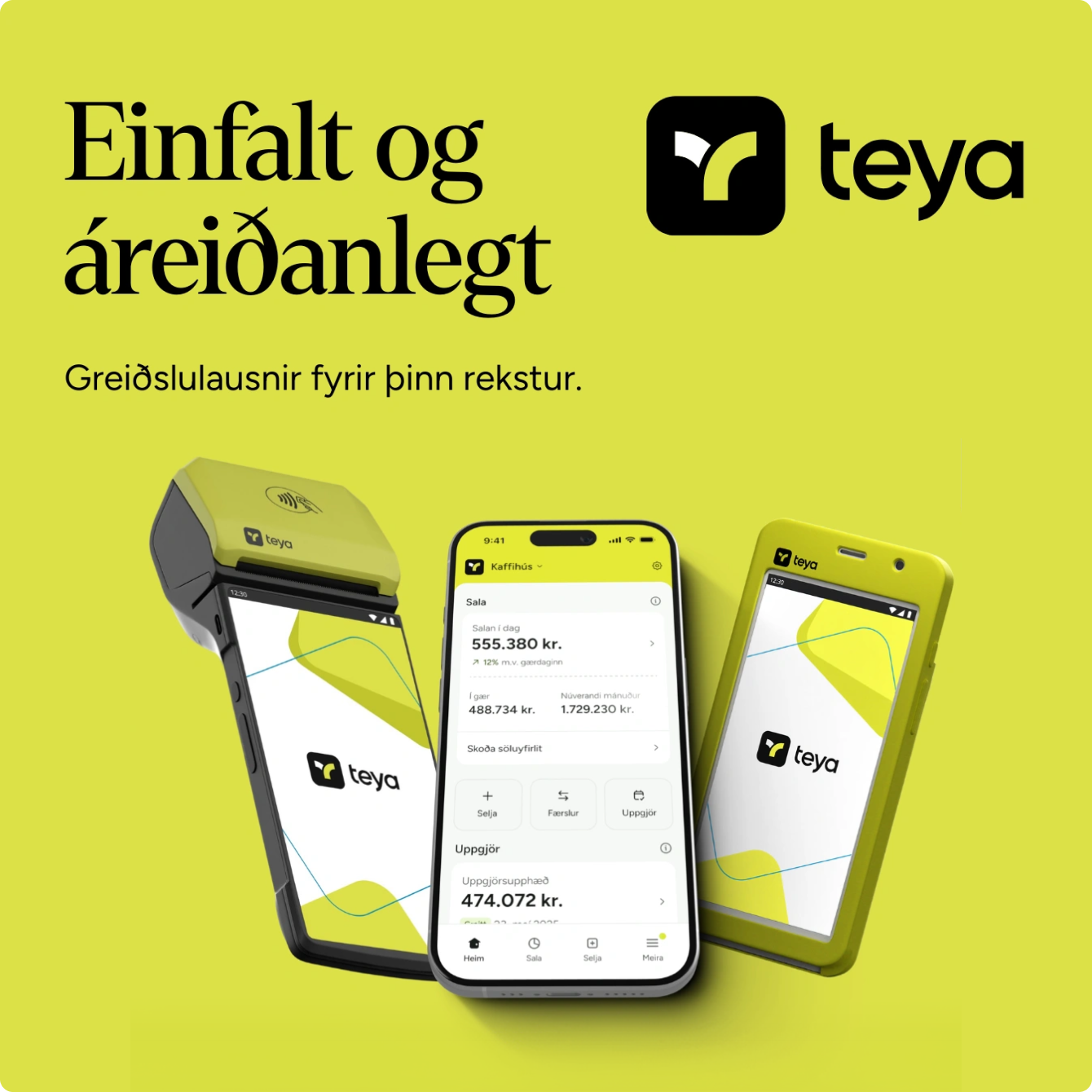 Teya: Simple and reliable. Payment solutions for your business.