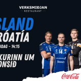 ÍSLAND - KRÓATÍA