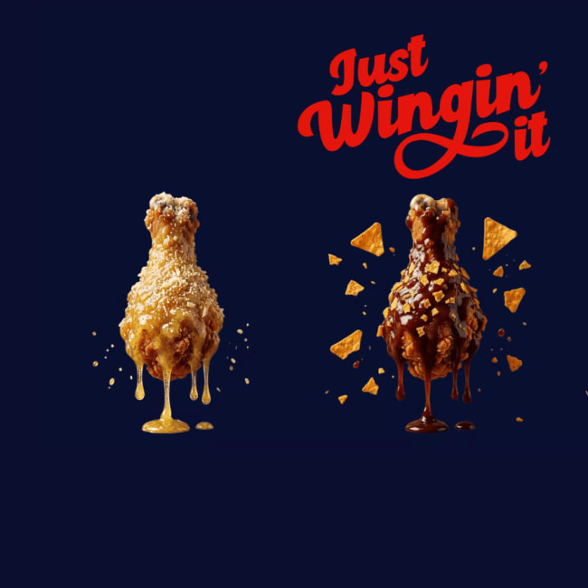 Just wingin' it
