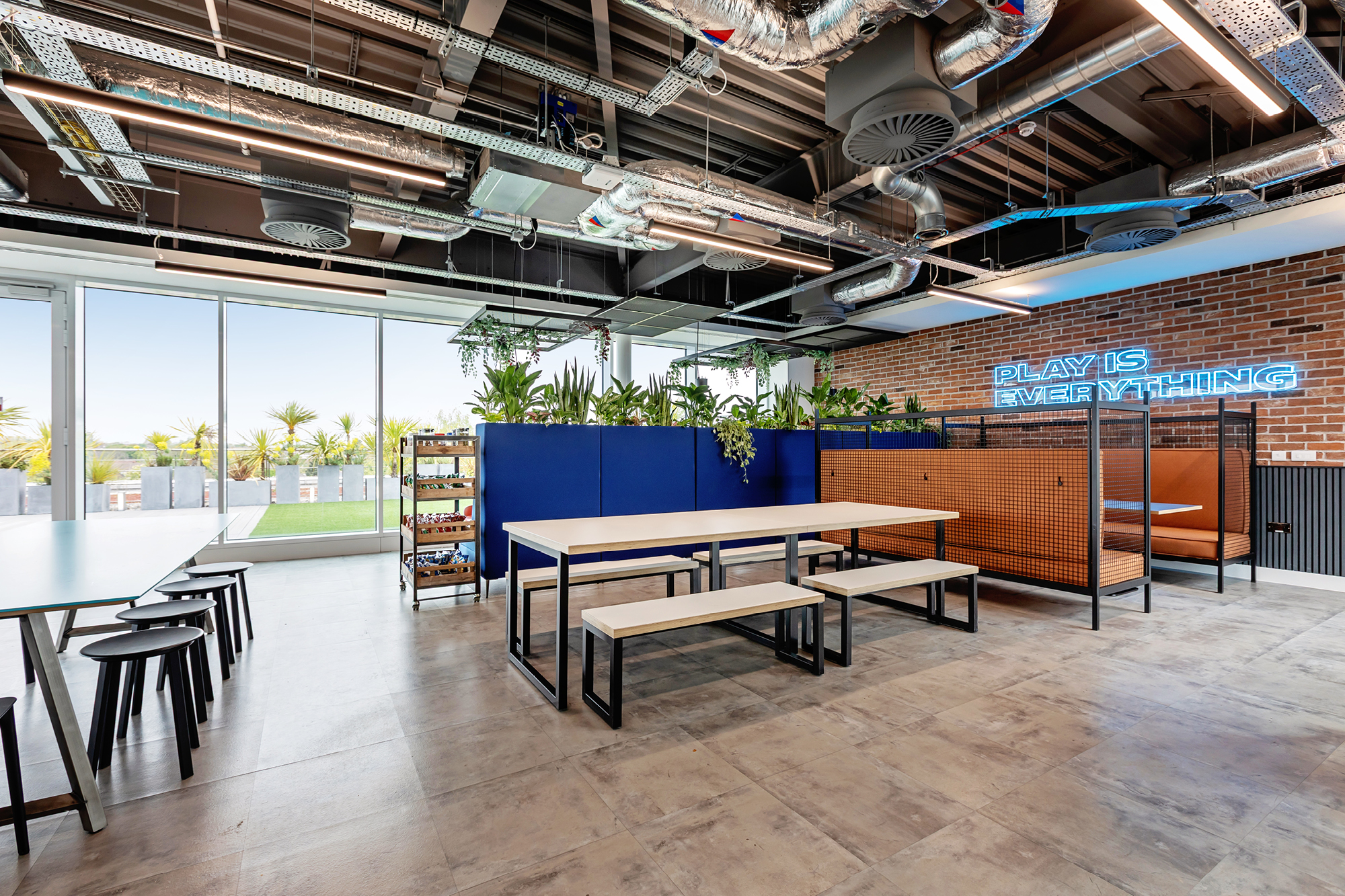 coworking office booth space