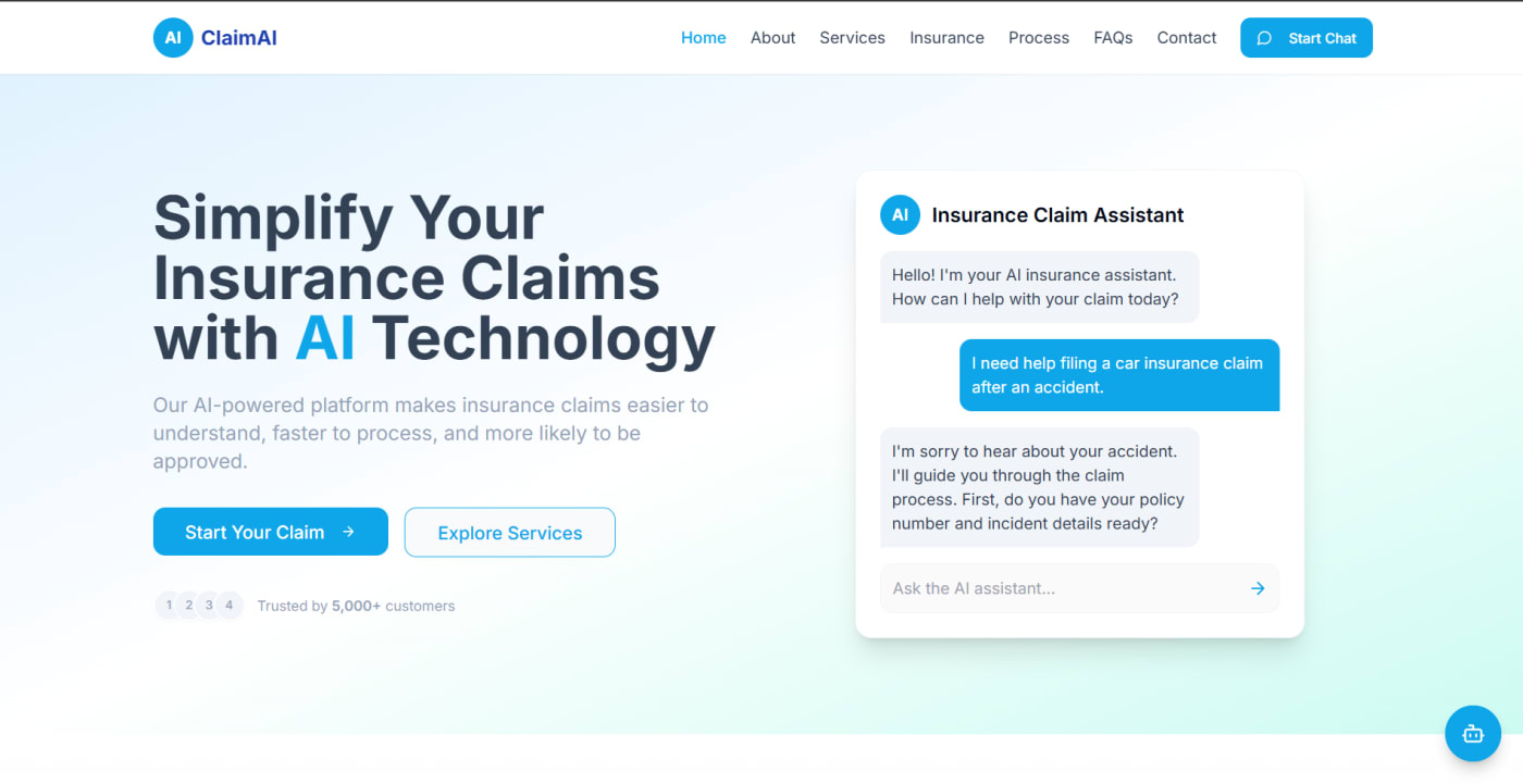 Claim AI – Automated Insurance Claim Processing