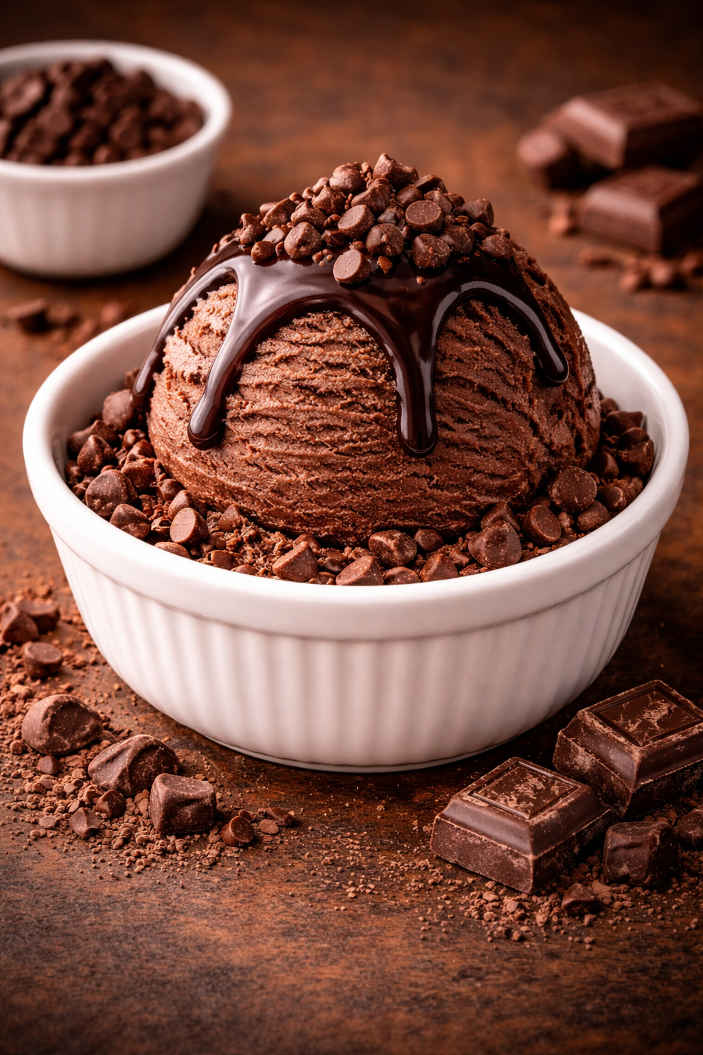 Chocolate Ice Cream Scoop