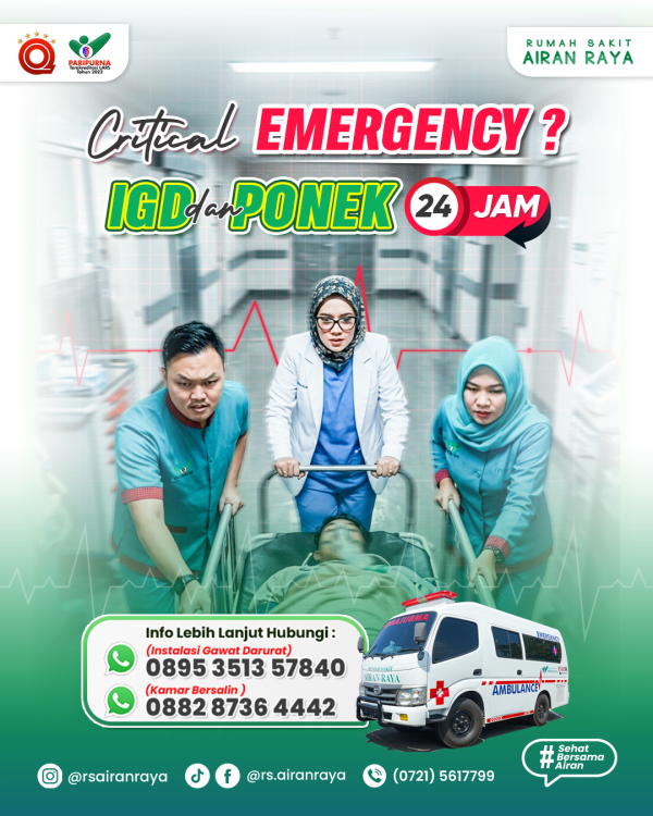 Instalasi Gawat Darurat (IGD) 24 Jam
