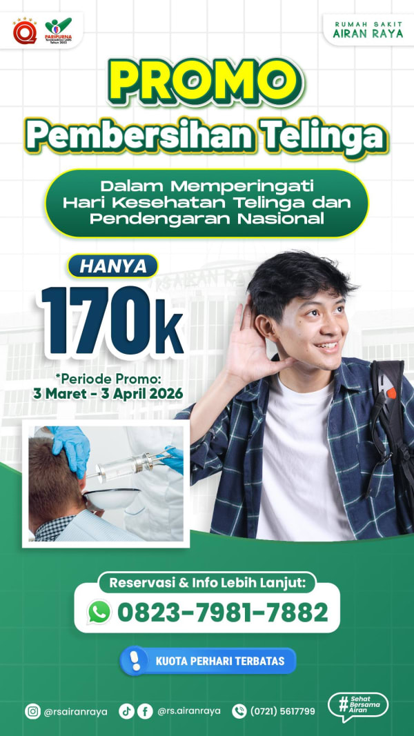 Promo Pembersihan Telinga