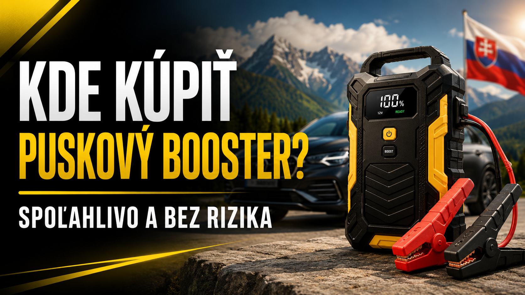 Kde kúpiť puskový booster 2026: kde nakúpiť spoľahlivo a bez rizika