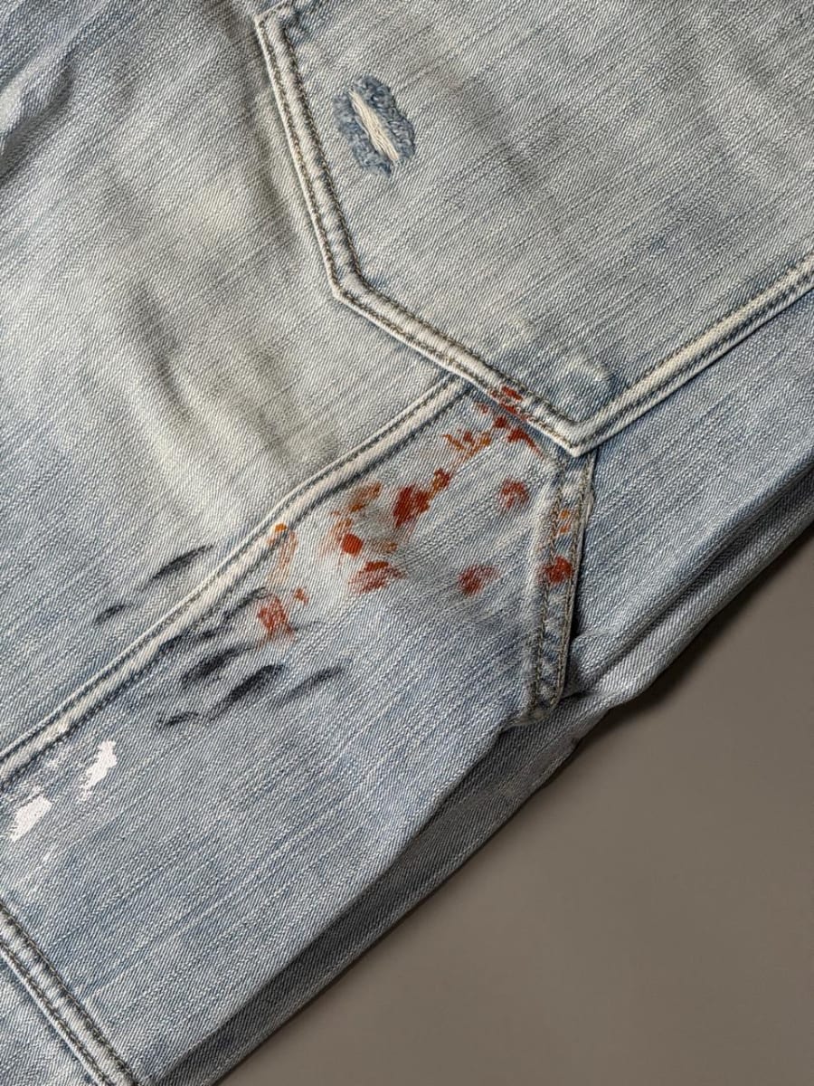 Denim jorts view 3