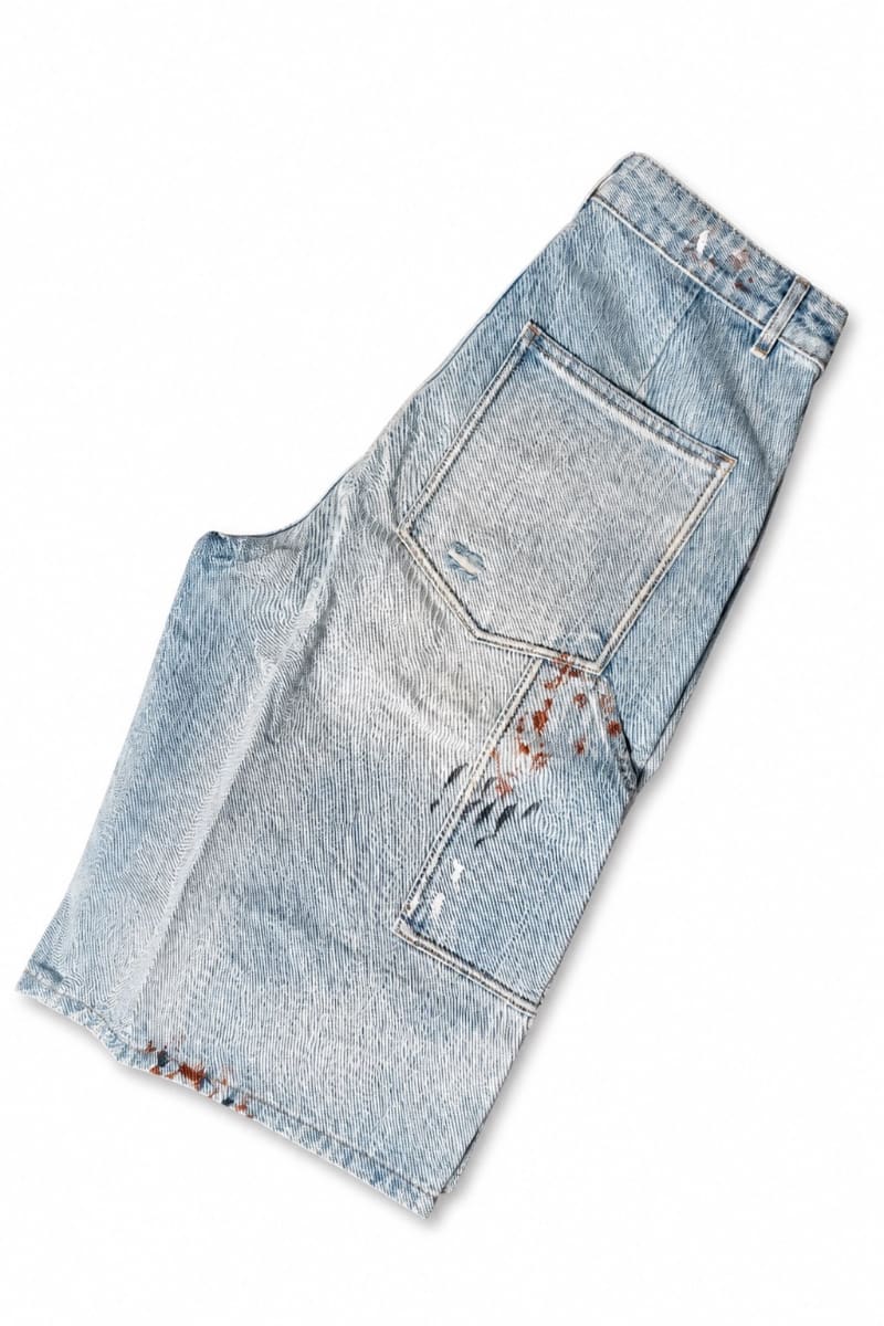Denim jorts view 4