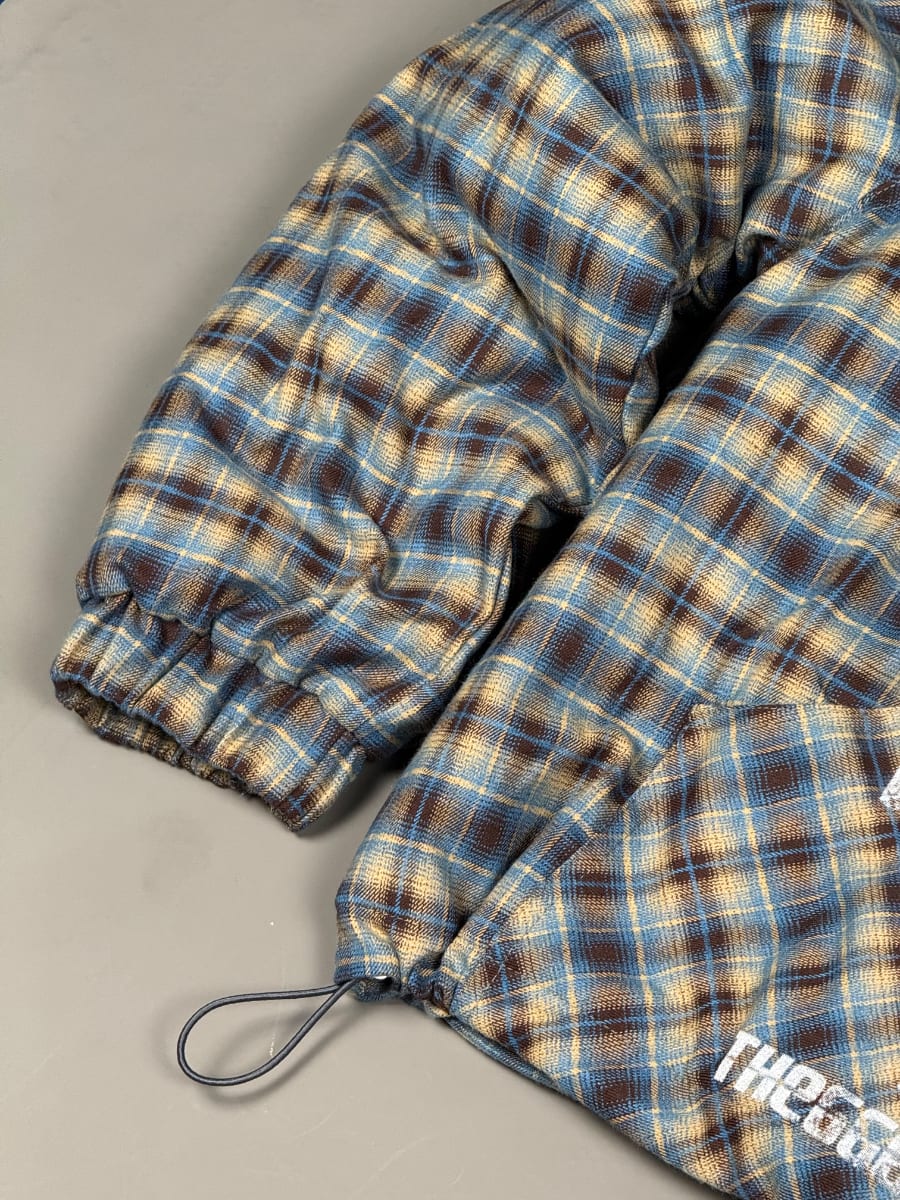 Plaid bomber jacket view 6