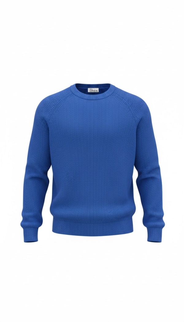 Basic round neck sweatshirt