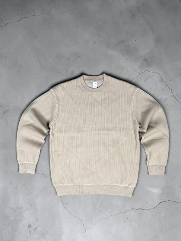 Textured sweatshirt