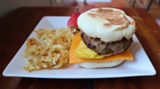 Maple Sausage Breakfast Sandwiches