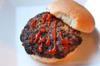 Sriracha and Cheddar Juicy Lucy