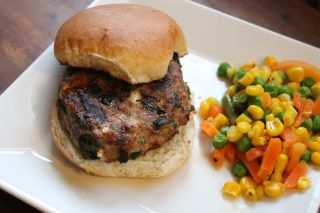 Mediterranean Turkey Burger