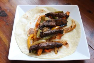 Chicken or Portobello Fajitas