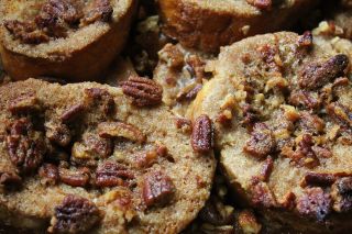 Baked French Toast with Praline Topping 