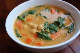 Lemon Chickpea Orzo Soup