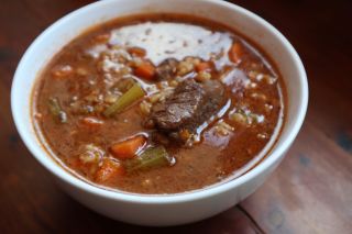 Beef Barley Soup 