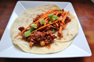 Thai Style Beef Tacos 