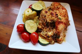 Tuscan Stuffed Chicken 