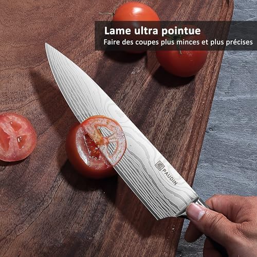 Vue 4 de Paudin Couteau De Chef