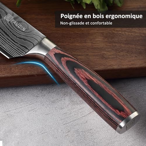 Vue 6 de Paudin Couteau De Chef