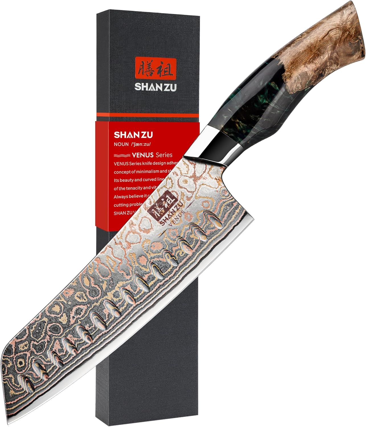 Shan Zu Couteaux Santoku