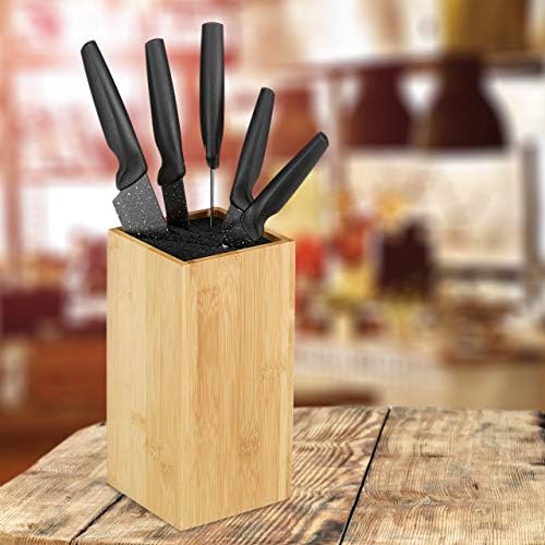 Vue 3 de Relaxdays Bloc Bambou Non