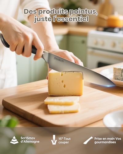 Vue 4 de Denkich Couteau Cuisine Pieces