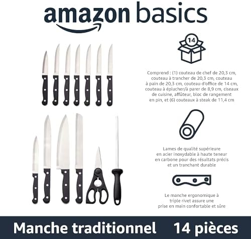 Vue 2 de Amazon Basics Bloc De