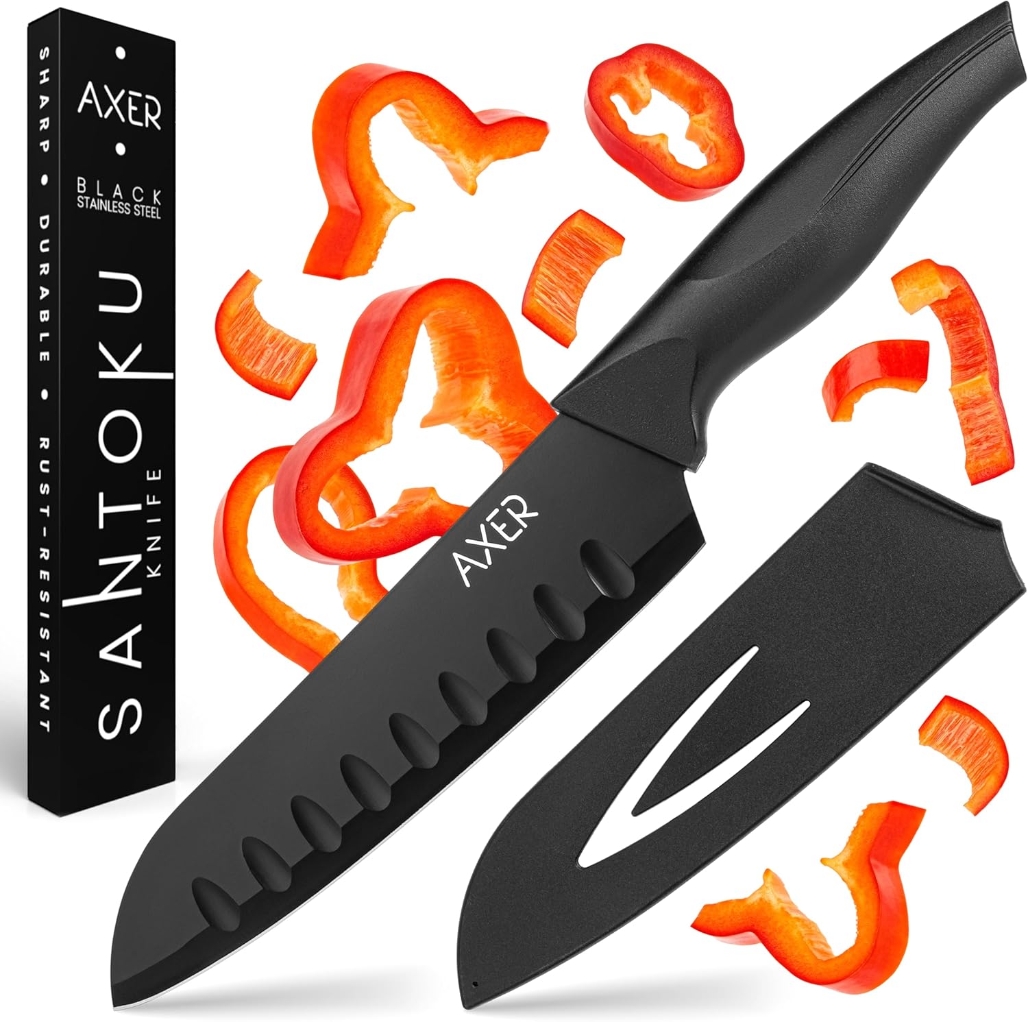 Axer Couteau Santoku Japonais