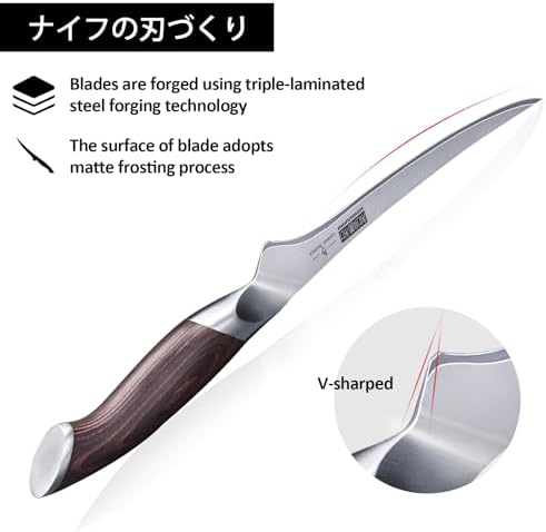 Vue 2 de Hoshanho Couteau Filet