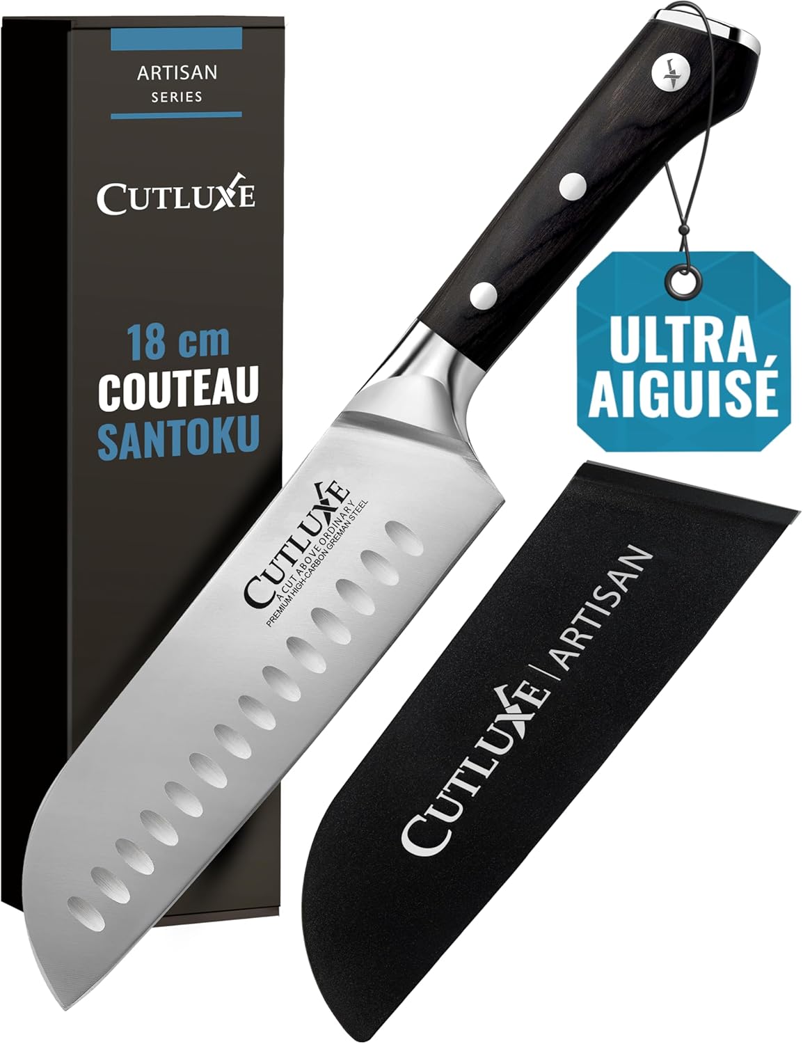 Cutluxe Couteau Japonais Cm