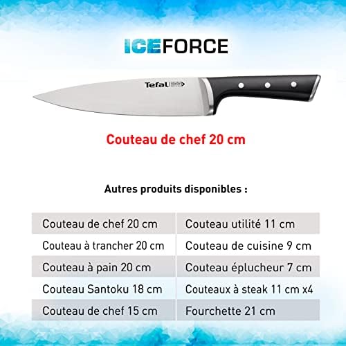 Vue 6 de Tefal Ice Force Couteau