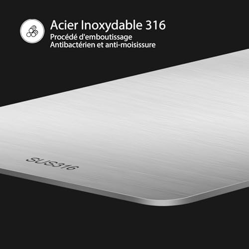 Vue 3 de Planche Decouper Inox