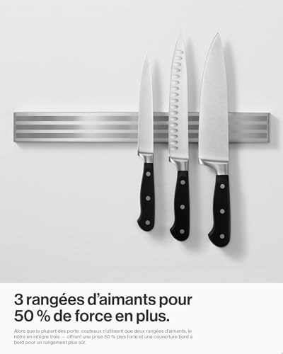 Vue 3 de Larhn Porte Couteaux Aimante