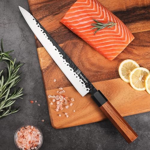 Vue 2 de Keemake Couteau Japonais Cuisine