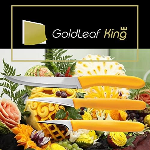 Vue 6 de Goldleafking Lot De Couteaux