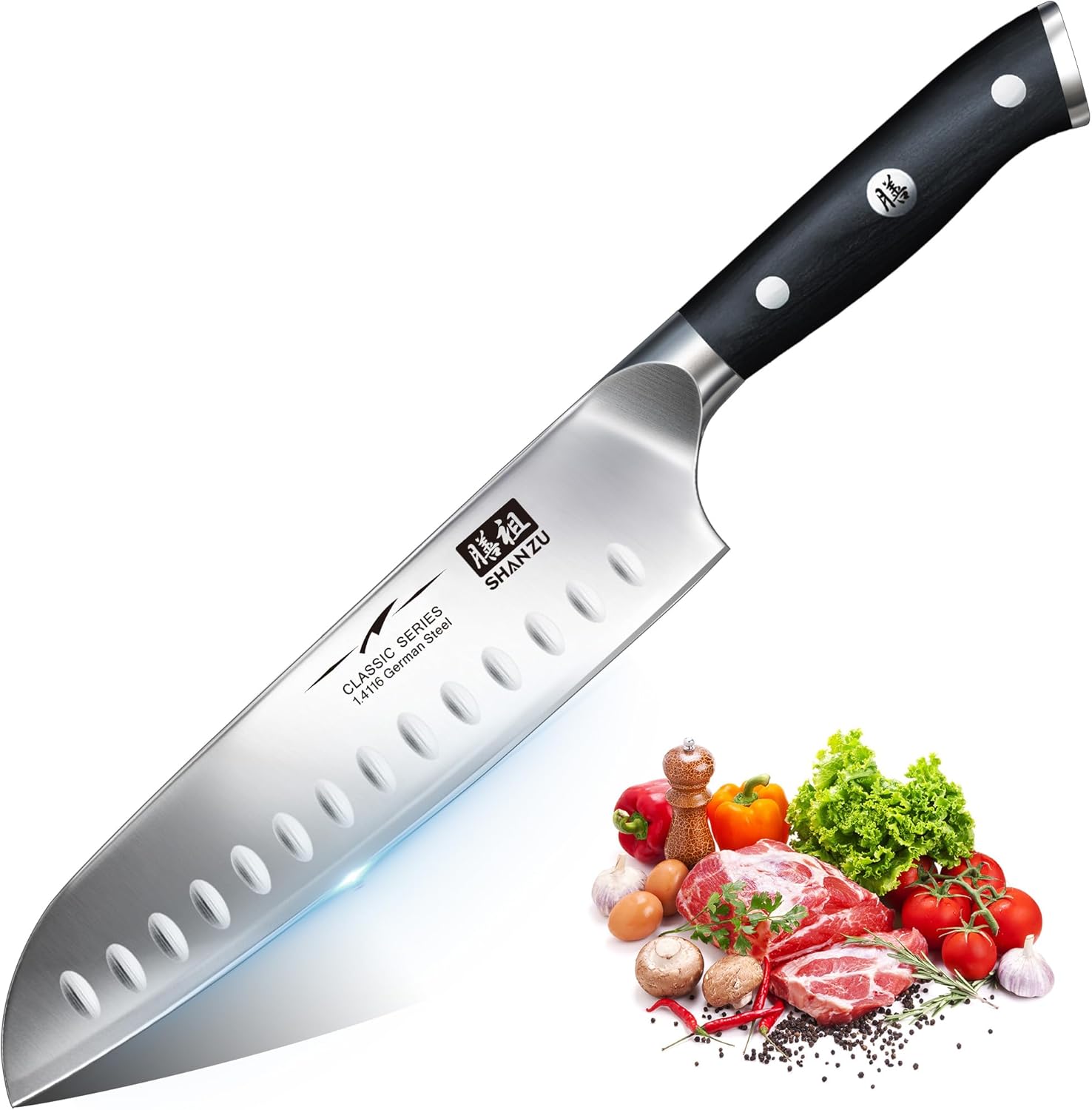 Shan Zu Couteau Santoku
