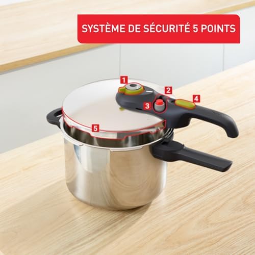Vue 5 de Tefal Cocotteminute Inox